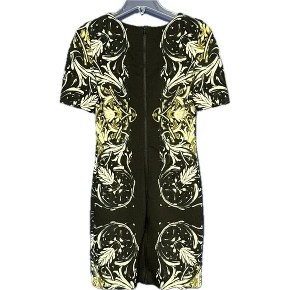 W118 By Walter Baker Print Shift Mini Dress size Small Poly Spandex Blend - Picture 2 of 4